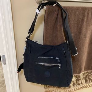 beautiful Kipling water resistant shoulder and crossbody bag